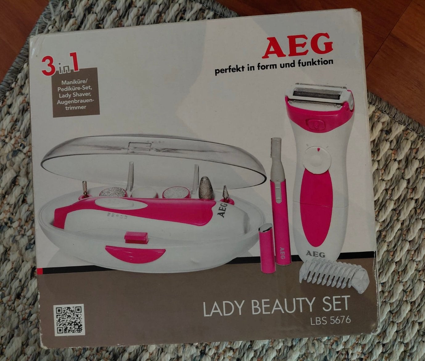 AEG Lady Beauty Set, Ophalen of Verzenden, Zo goed als nieuw