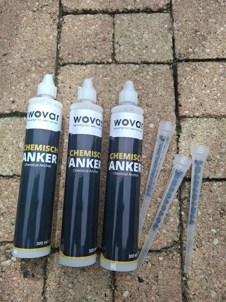 Chemische anker Wovar 3 stuks, Ophalen of Verzenden, Nieuw, Overige typen