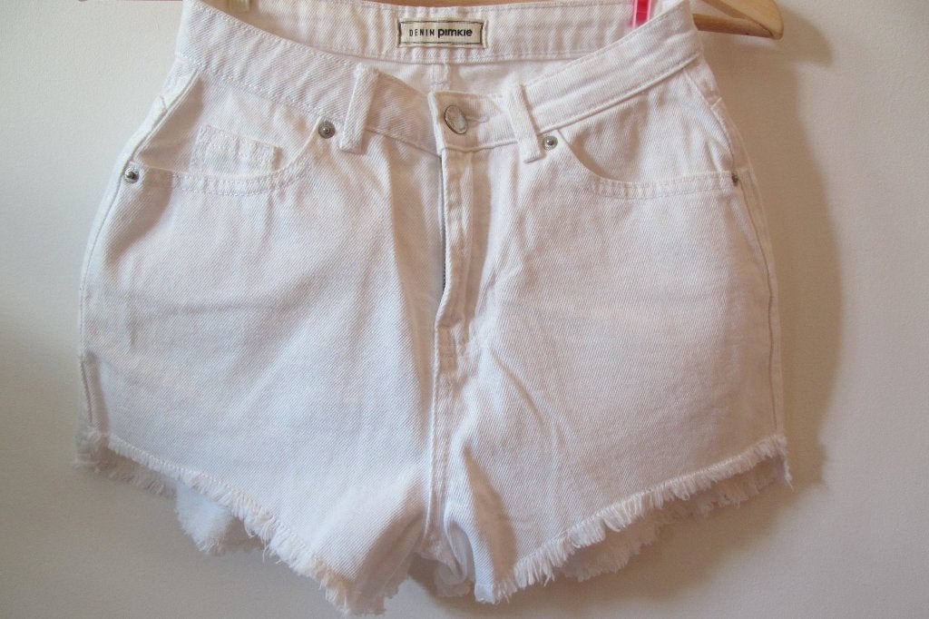 White high waisted ripped shorts (Pimkie), Kleding | Dames, Broeken en Pantalons, Kort, Wit, Nieuw, Ophalen of Verzenden
