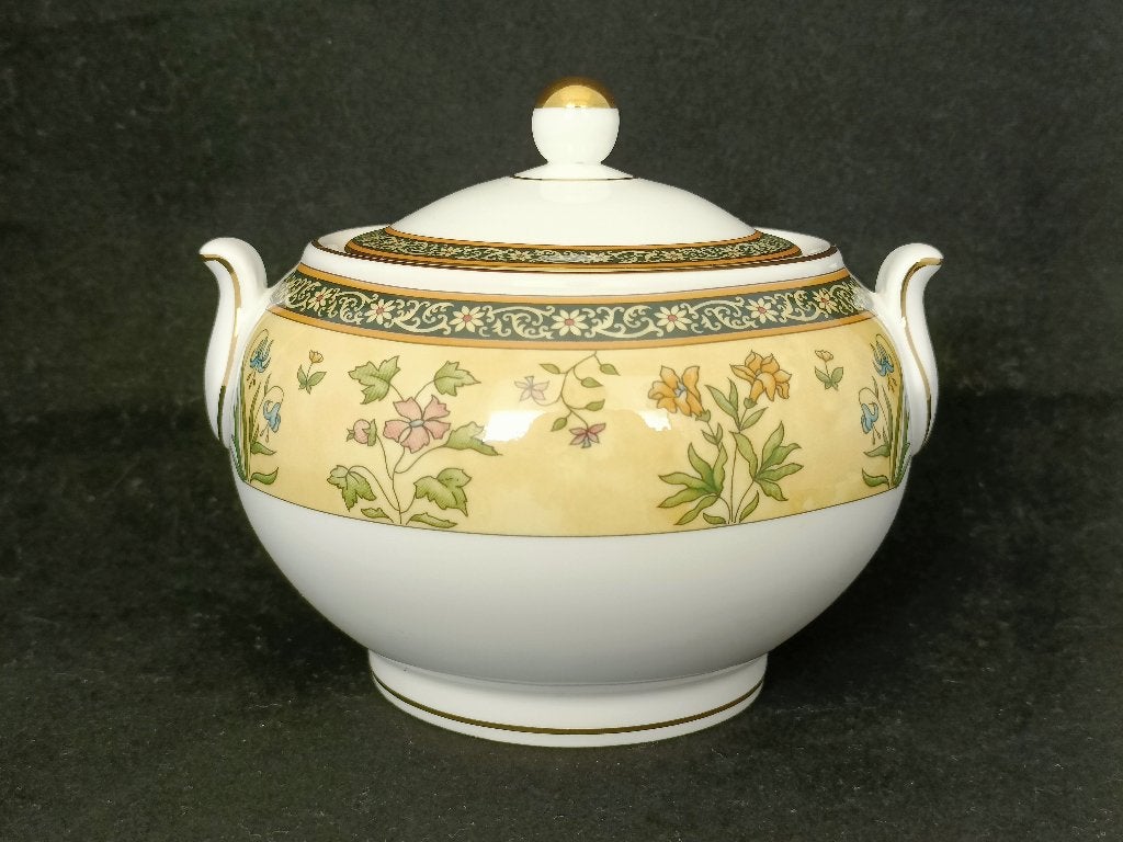 Wedgwood India - suikerpot, Overige typen, Ophalen of Verzenden, Zo goed als nieuw, Wedgwood