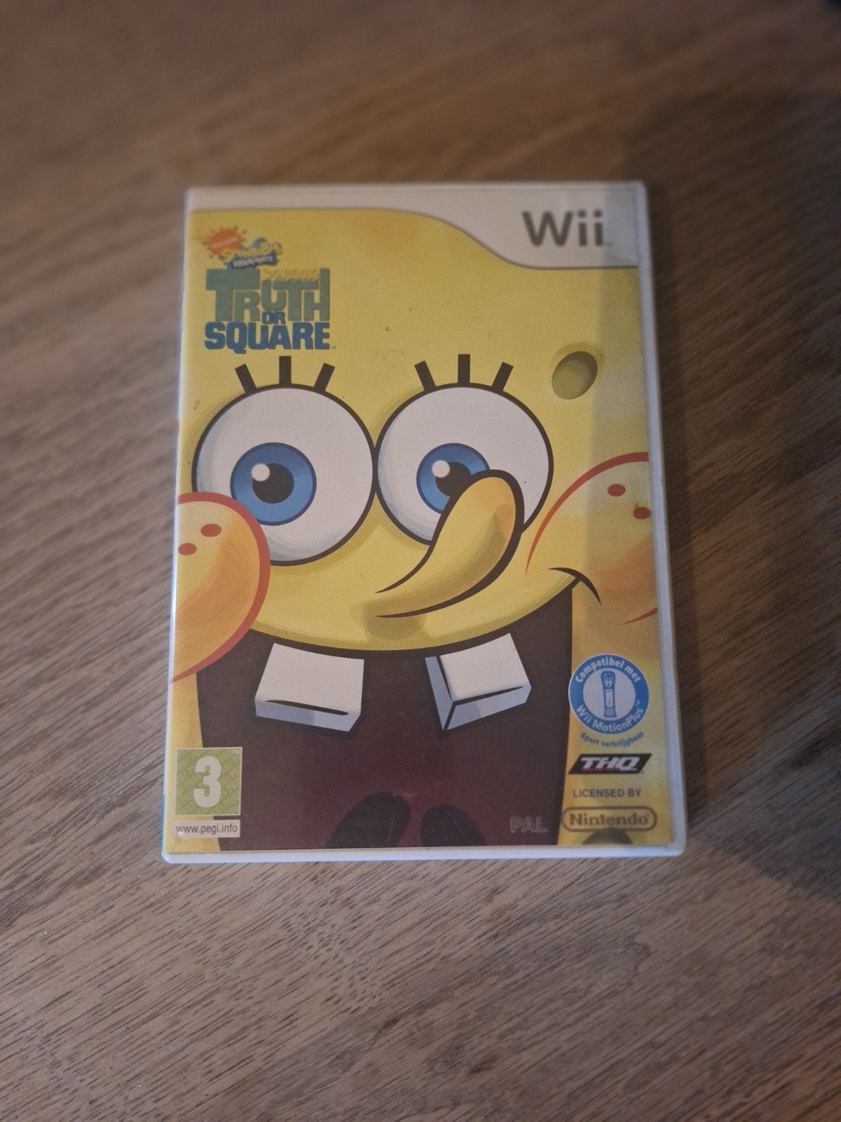 Spore Helden & Spongebob Truth or Square Wii games, Spelcomputers en Games, Games | Nintendo Wii, Gebruikt, Avontuur en Actie