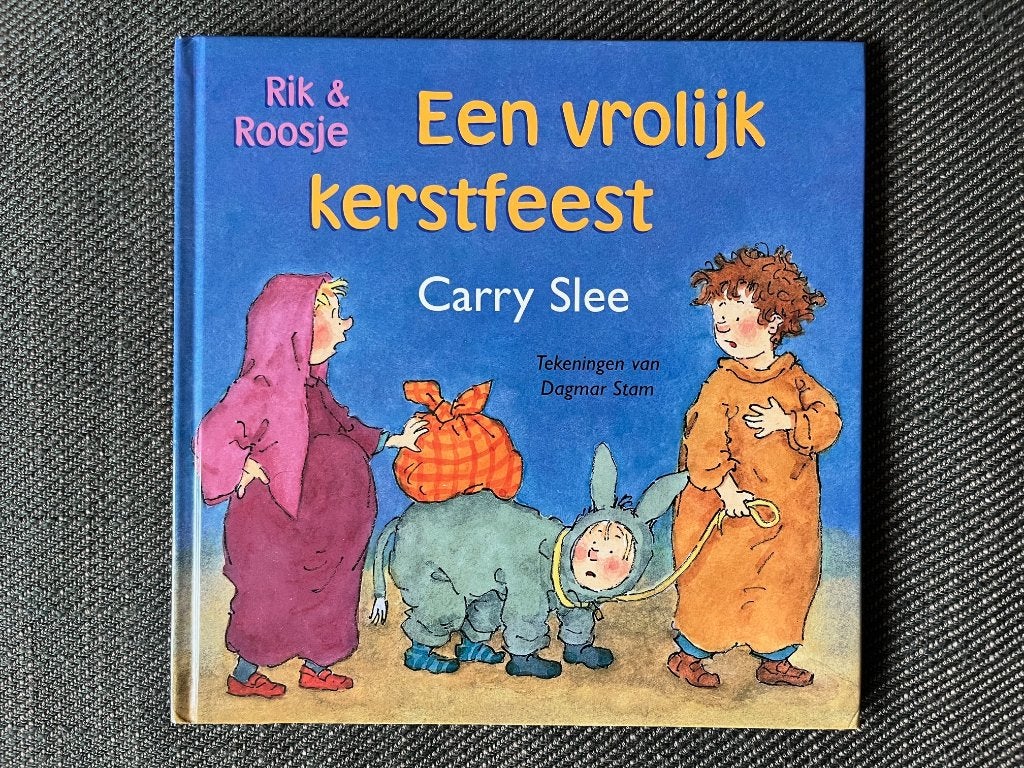 Carry Slee - Rik & Roosje - Een vrolijk kerstfeest. (Hardc.), Carry Slee & Dagmar Stam, Fictie algemeen, Ophalen of Verzenden