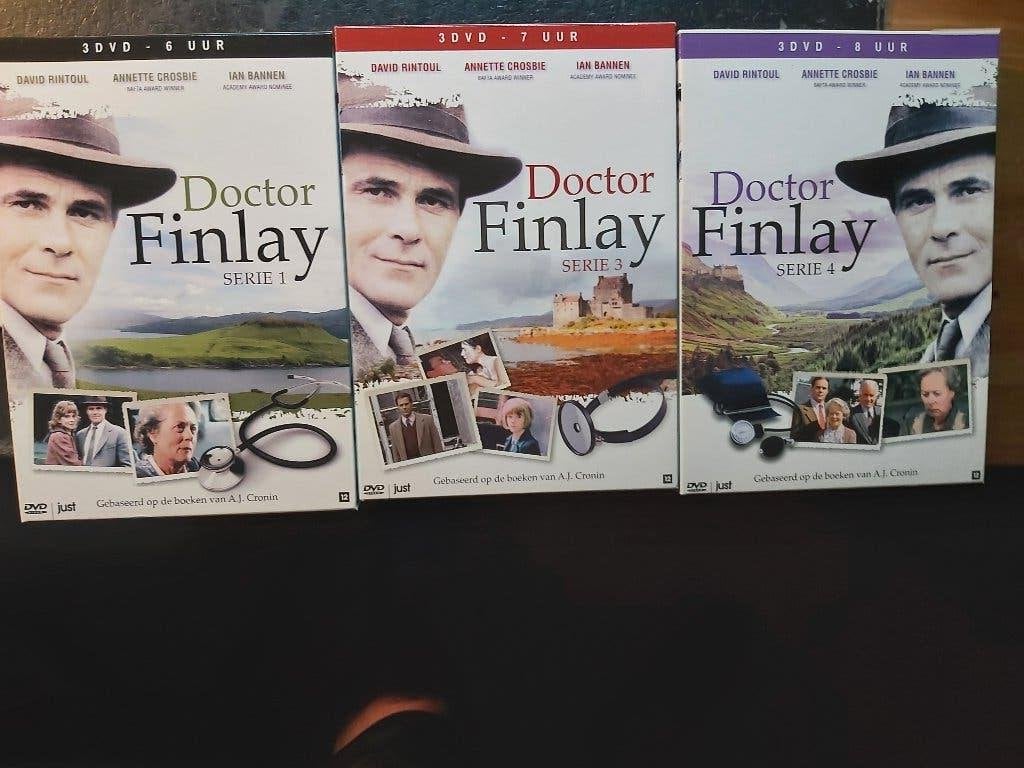 doctor finlay  1  3  en 4, Cd's en Dvd's, Dvd's | Tv en Series, Alle leeftijden, Ophalen of Verzenden, Zo goed als nieuw, Drama