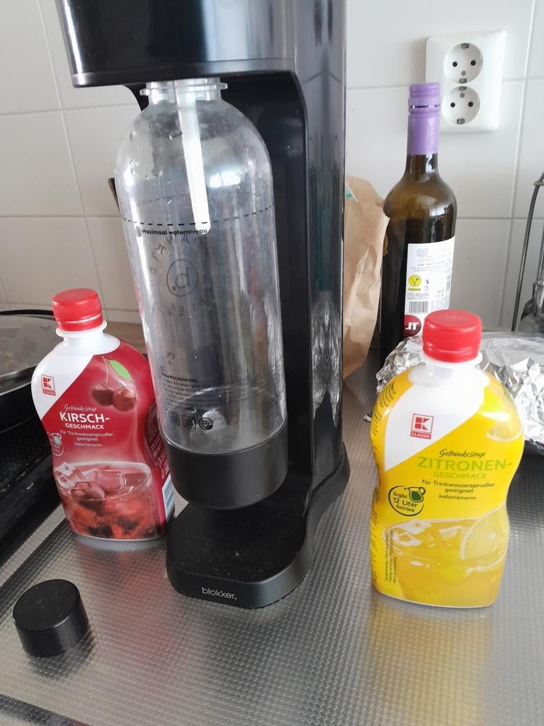 Soda streamer incl patroon twv  12,5 retour statiegeld, Ophalen