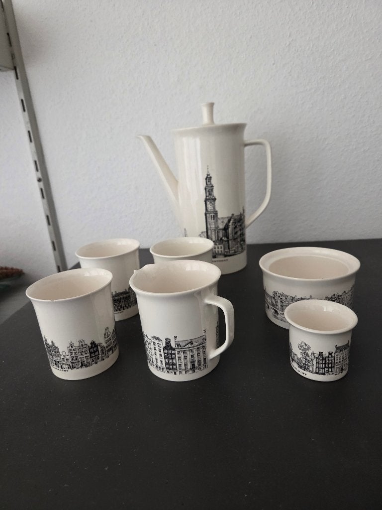 Amsterdam servies, Ophalen, Zo goed als nieuw, Porselein, Overige stijlen