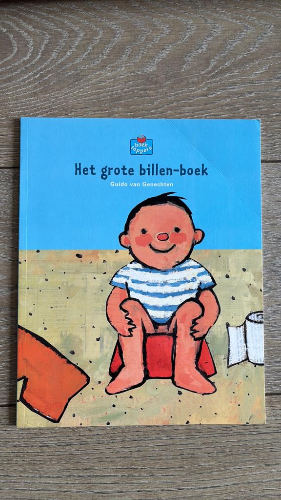 Het grote billen-boek., Ophalen of Verzenden, Gelezen, Prentenboek