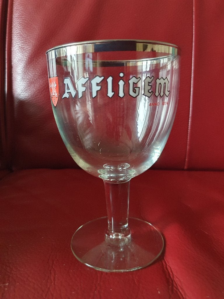 Afflichem bierglas, Ophalen of Verzenden, Nieuw, Glas of Glazen, Overige merken