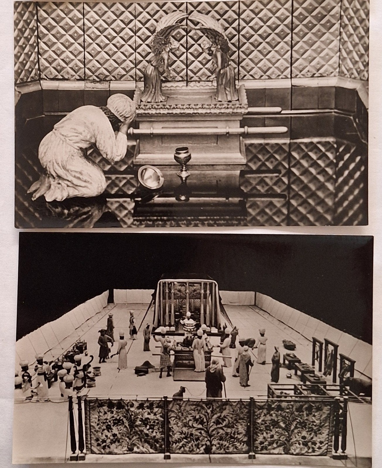 Oude religieuze foto's: Ark van het Verbond & Tabernakel, Ophalen of Verzenden
