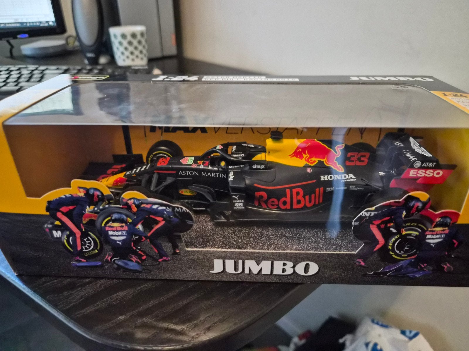 Max Verstappen Red Bull Racing RB16 modelauto 1:24, Ophalen of Verzenden, Nieuw, Auto, Overige merken