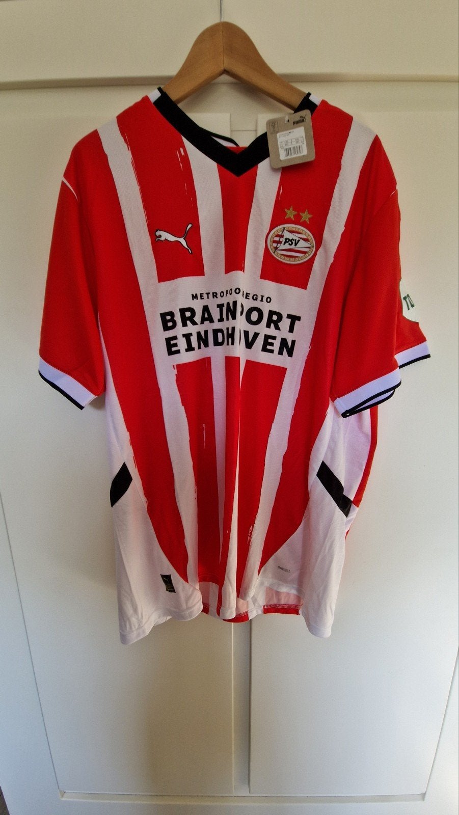 PSV Shirt Seizoen 25/26 Nieuw 4XL met Puma Tag, Sport en Fitness, Maat XL, Ophalen of Verzenden, Nieuw, Shirt