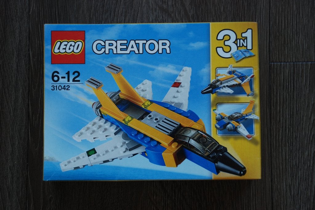Lego creator straaljager nr. 31042, Inclusief instructies, Lego, Ophalen of Verzenden, Zo goed als nieuw