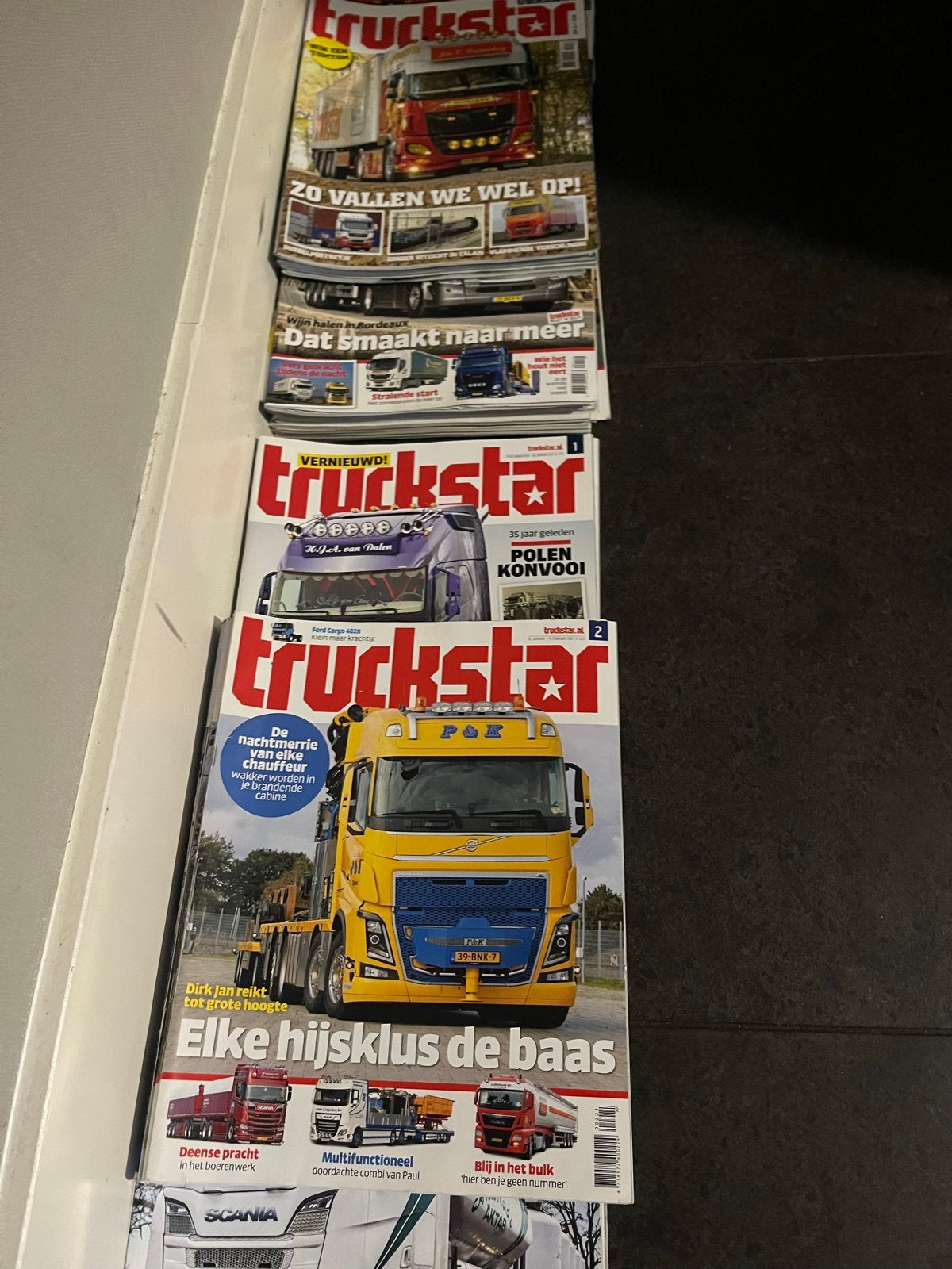 Truckstar Tijdschriften Collectie - Diverse Jaren, Ophalen of Verzenden, Gelezen, Overige typen