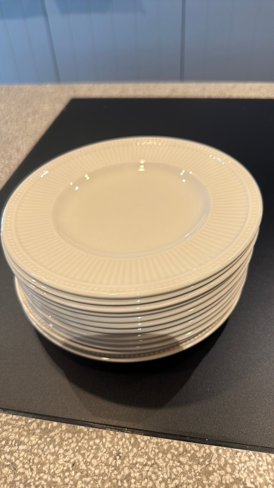 12 gebaksbordjes Wedgwood Windsor, Huis en Inrichting, Keuken | Servies, Ophalen, Zo goed als nieuw, Bord(en), Wedgwood