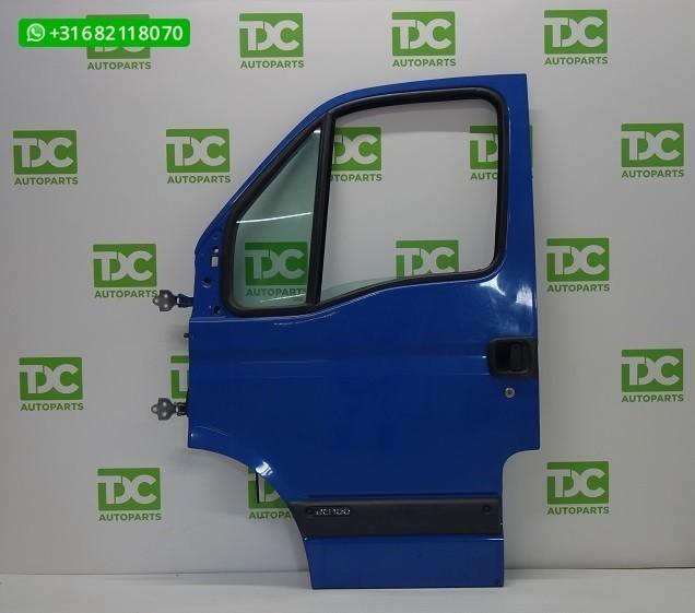 Opel Movano ('00-'10) Voorportier links blauw, Auto-onderdelen, Gebruikt, Deur, Ophalen of Verzenden, Opel