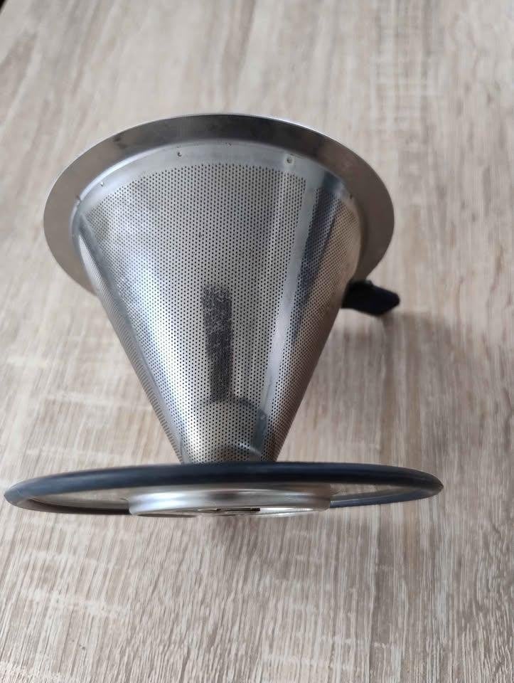 herbruikbaar koffiefilter, Ophalen, Overige typen, Zilver, Zo goed als nieuw