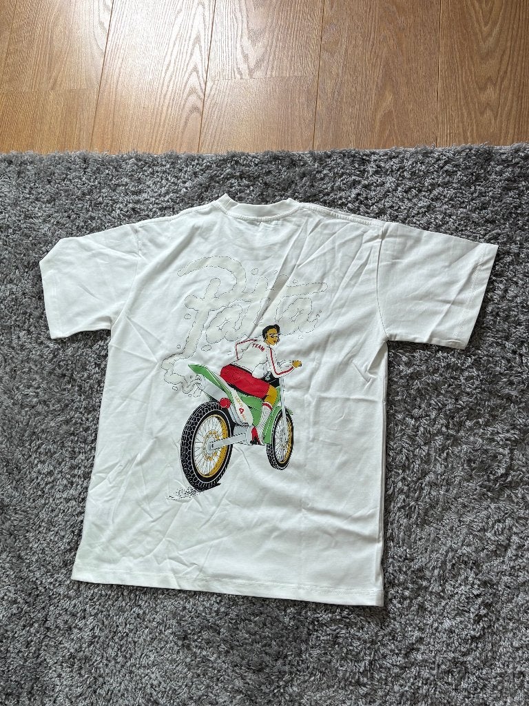 Patta T-Shirt Wit met Meerkleurige Details in Maat M, Kleding | Heren, T-shirts, Maat 48/50 (M), Wit, Nieuw, Ophalen of Verzenden