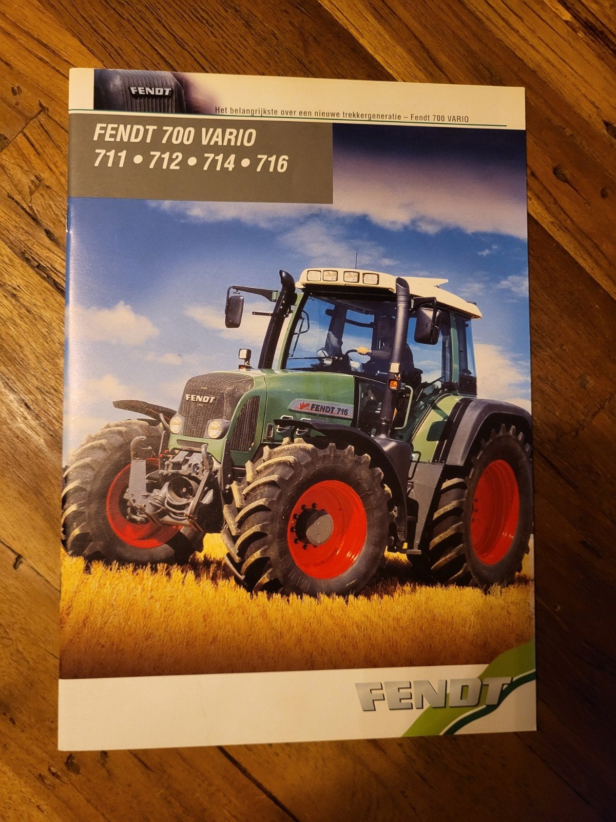 tractor folder Fendt 700 Vario, Ophalen of Verzenden