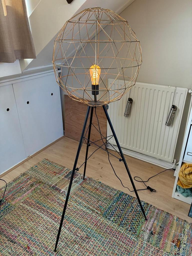 Riverdale staande lamp - Zo goed als nieuw, Ophalen, Zo goed als nieuw, Metaal, 150 tot 200 cm