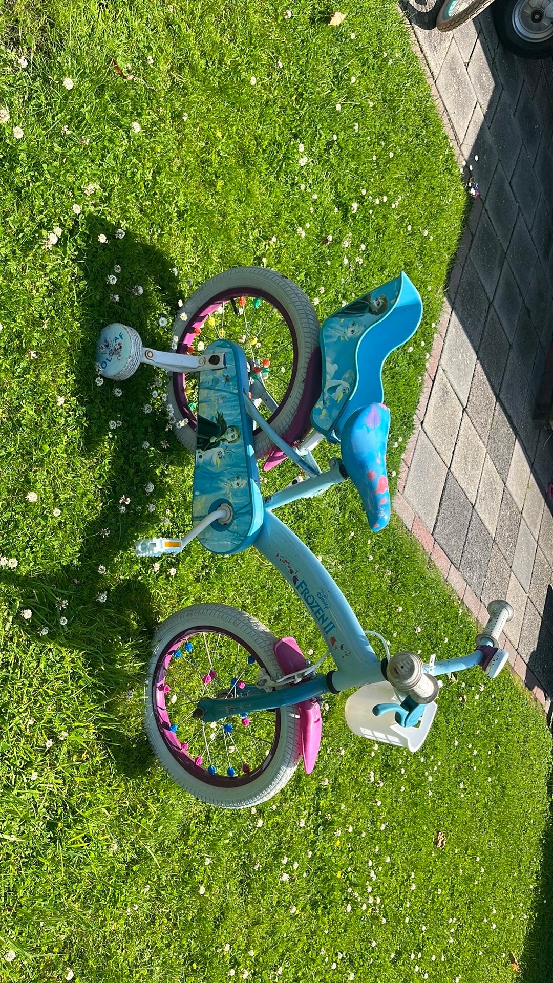 Fiets frozen 16 inch, Ophalen, Gebruikt, Terugtraprem, 16 tot 20 inch
