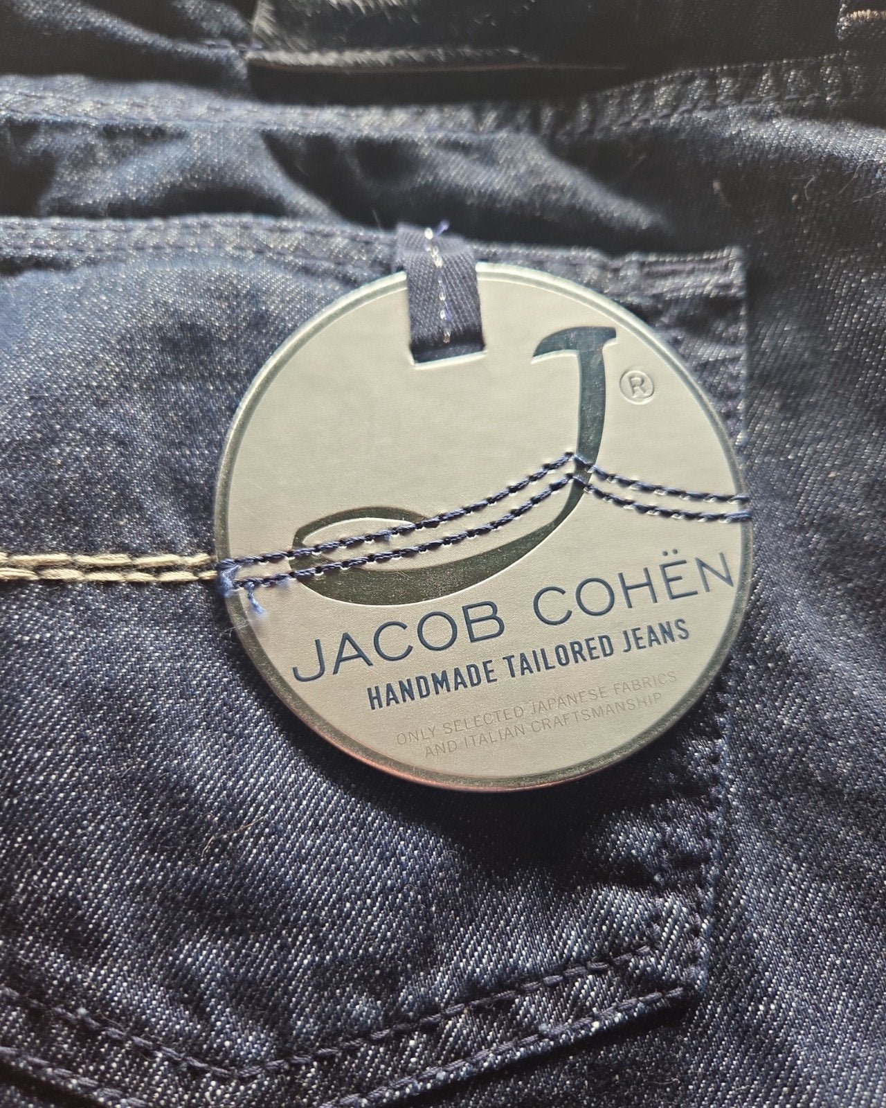 Jacob Cohen spijkerbroek maat 38, W36 - W38 (confectie 52/54), Blauw, Nieuw, Ophalen of Verzenden