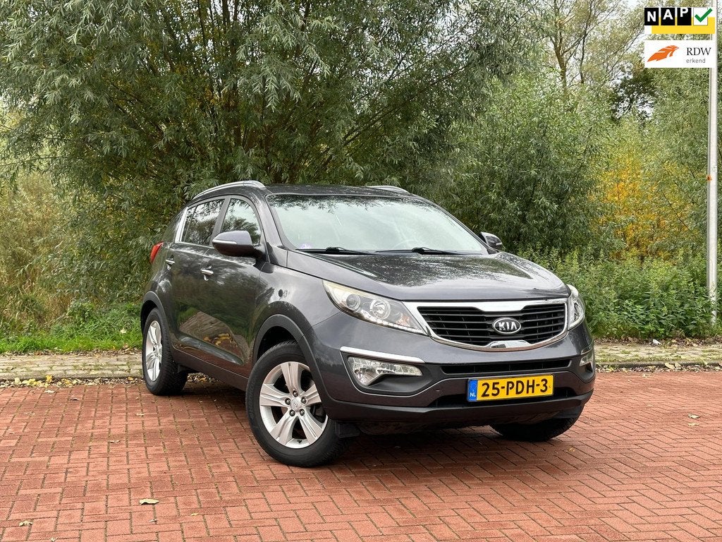 Kia Sportage 2.0 X-ecutive Plus Pack CarPlay/Nap/Clima/Navi, Auto's, Kia, Gebruikt, 4 cilinders, Leder en Stof, 163 pk