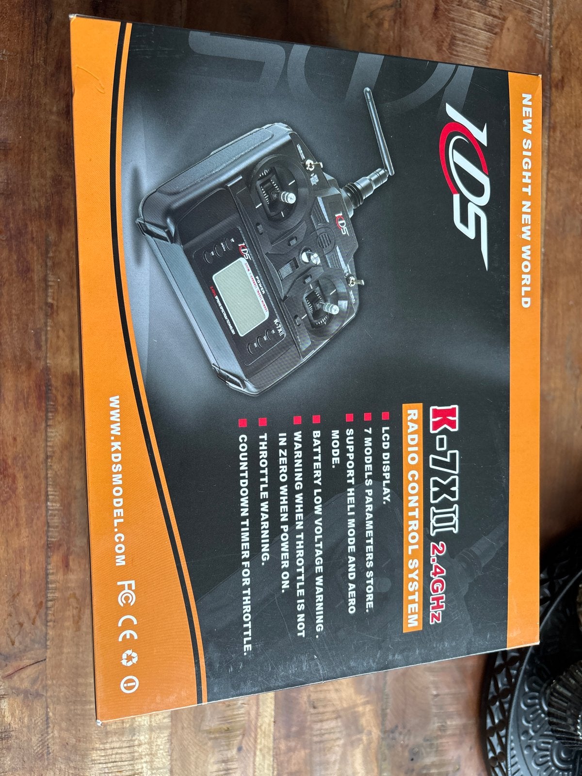 KDS K-7XII 2.4GHz Radio Control Systeem - Nieuw in doos, Ophalen of Verzenden, Zo goed als nieuw