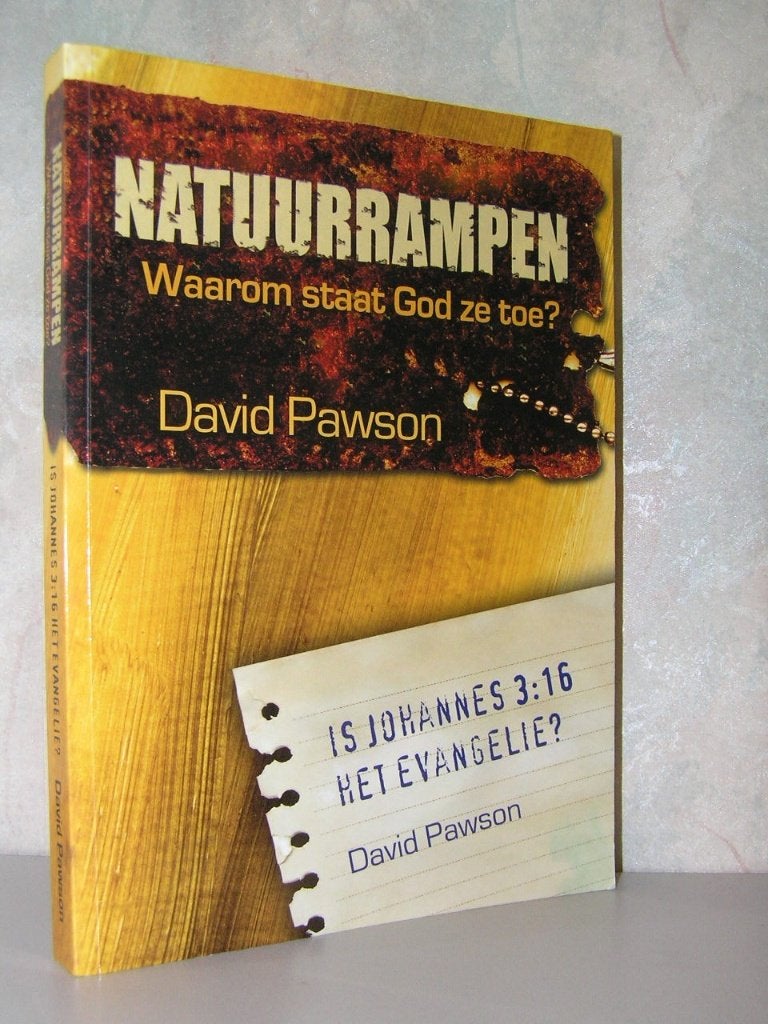 David Pawson - Natuurrampen, waarom staat God ze toe, Boeken, Ophalen of Verzenden, Zo goed als nieuw, Christendom | Katholiek