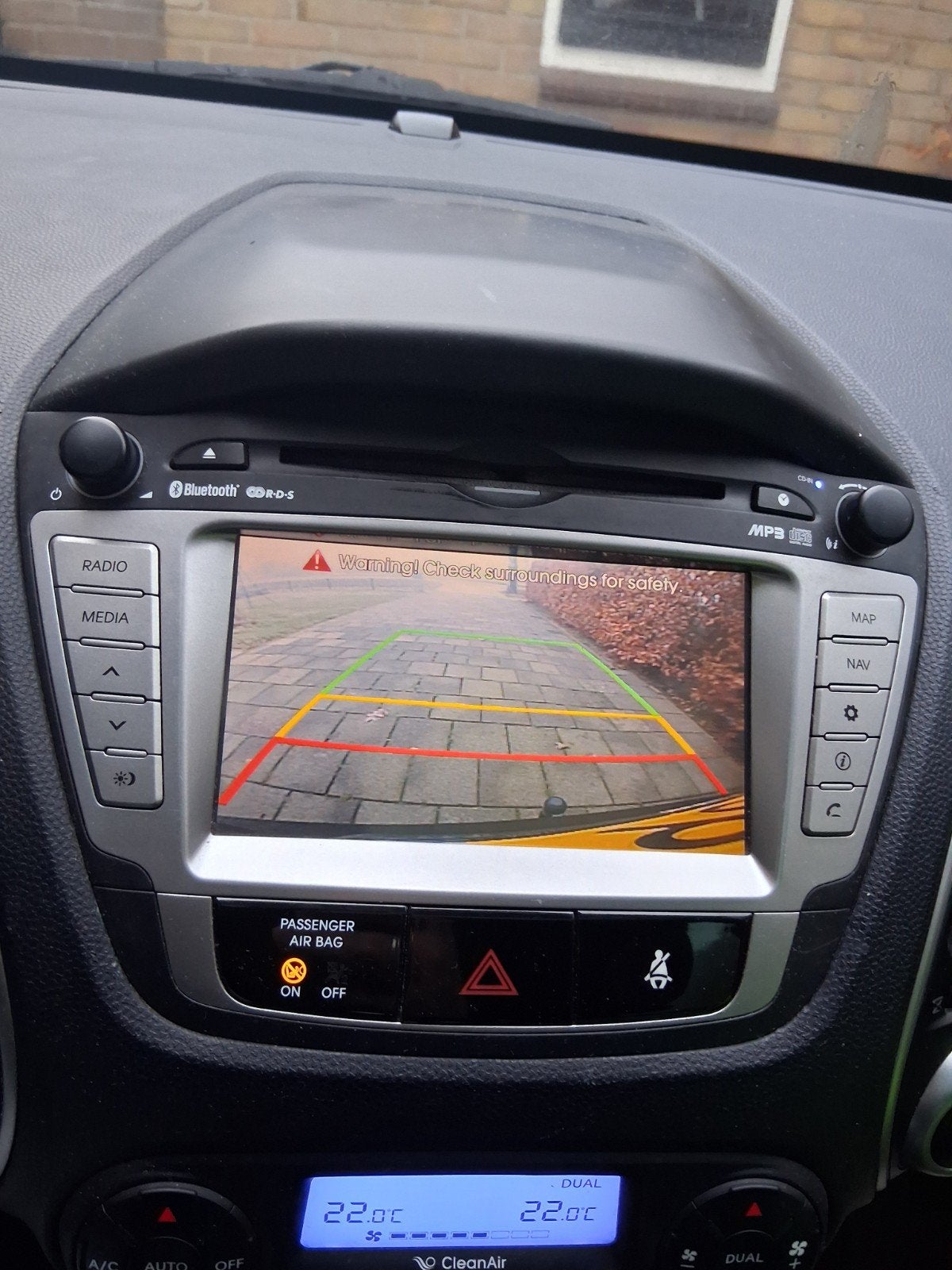 Hyundai IX35 Navigatiesysteem met Radio en Bluetooth, Auto diversen, Autoradio's, Ophalen, Gebruikt