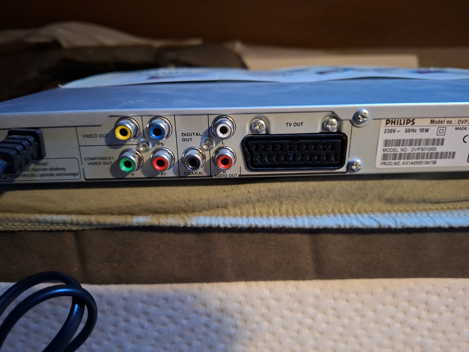 Philips DVD-speler DVP3010/00 - Goede staat, Ophalen, Zo goed als nieuw, Dvd-speler, Philips