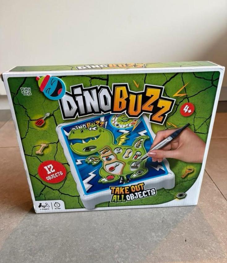 Dino buzz kinderspel 4+ t.w.v. €15,00, Ophalen of Verzenden, Zo goed als nieuw, Jongen of Meisje