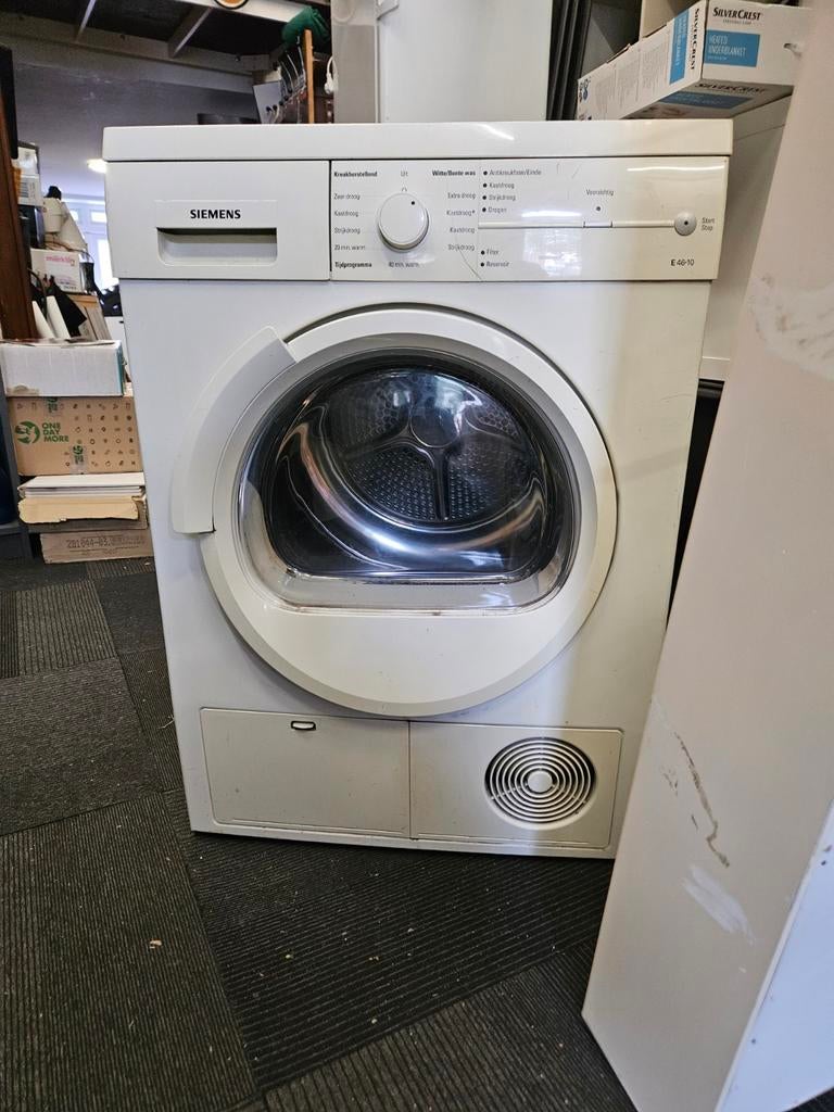 wasdroger siemens, Witgoed en Apparatuur, Ophalen, 6 tot 8 kg, Gebruikt, Anti-kreukfase