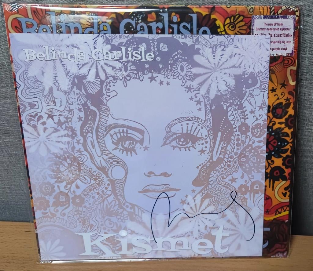 Belinda Carlisle vinyl LP gesigneerd | signed limited, Verzamelen, Ophalen, Nieuw, Cd of Plaat, Gesigneerd