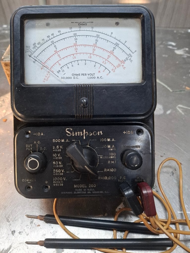 Te Koop: Analoge Multimeter, Doe-het-zelf en Verbouw, Ophalen, Gebruikt, Multimeter