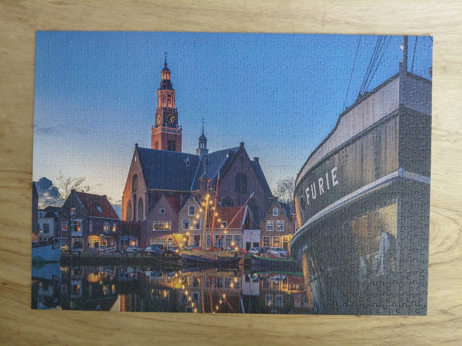 Puzzel Maassluis, Ophalen, 500 t/m 1500 stukjes, Zo goed als nieuw