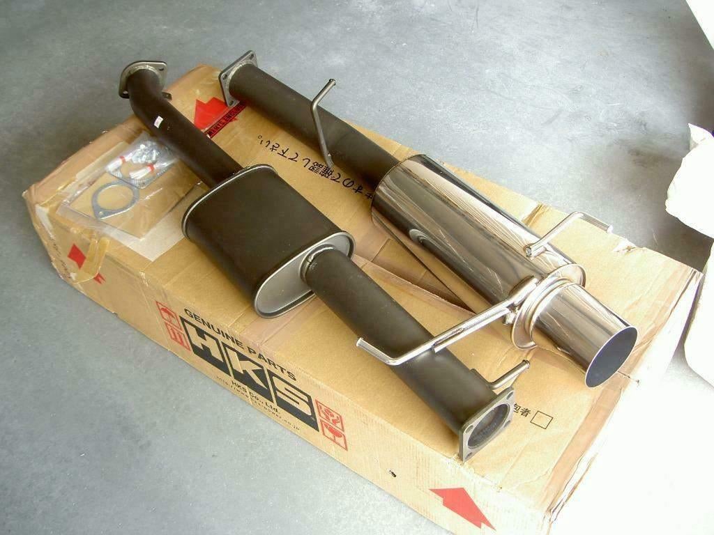 HKS Hi-Power 409 Cat-Back uitlaatsysteem - Skyline R34 GTT, Ophalen of Verzenden