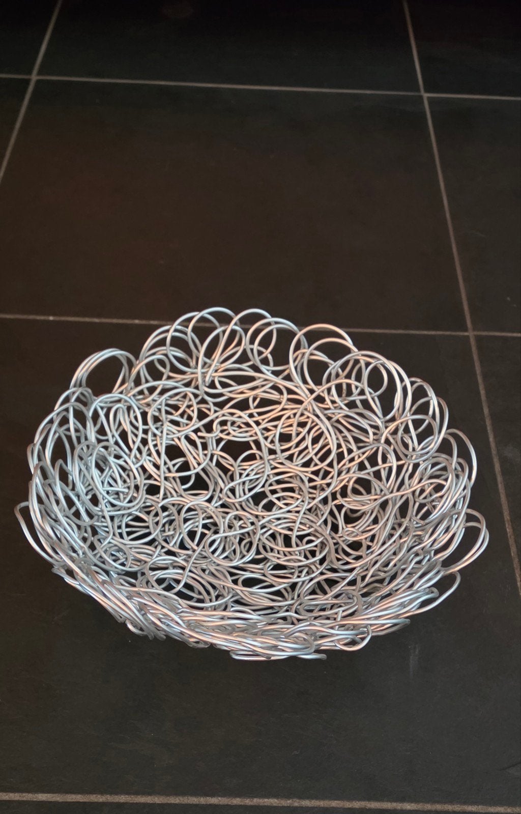 Alessi Nuvem grote fruitschaal / design mand 32cm, Overige materialen, Mand, Rond, Ophalen of Verzenden