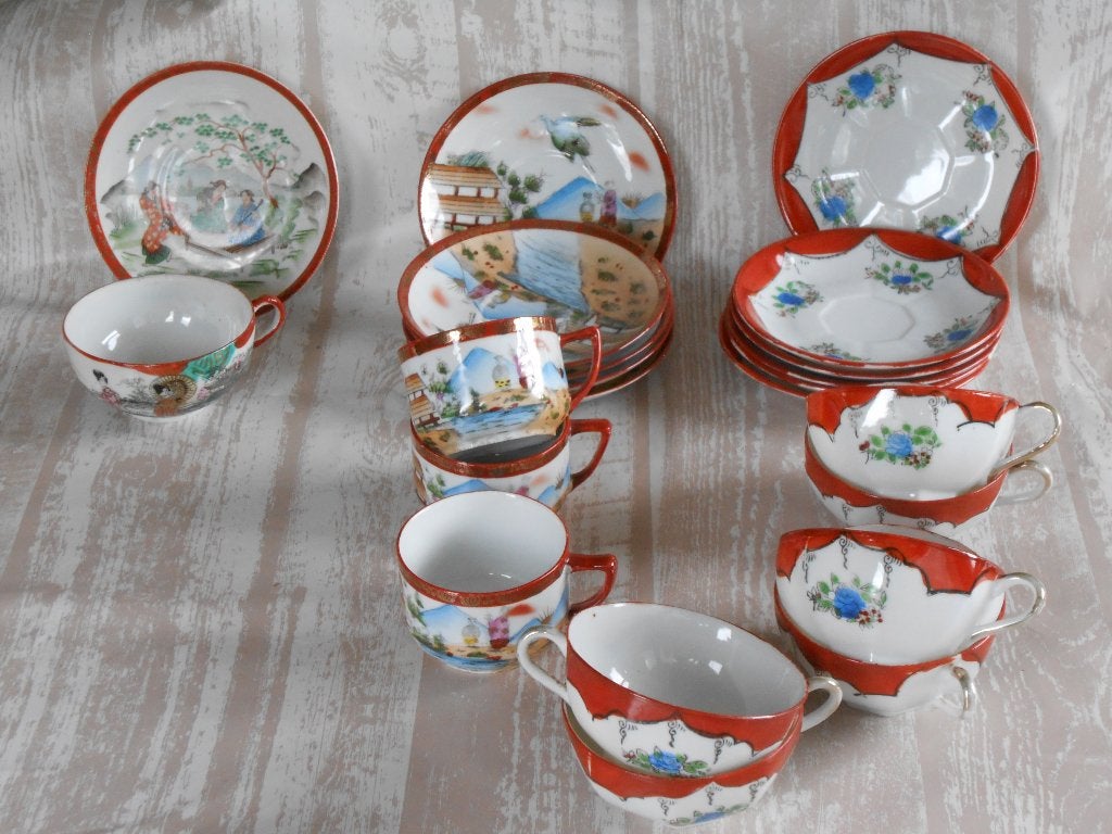 Chinees porselein kop en schotels, Antiek en Kunst, Ophalen