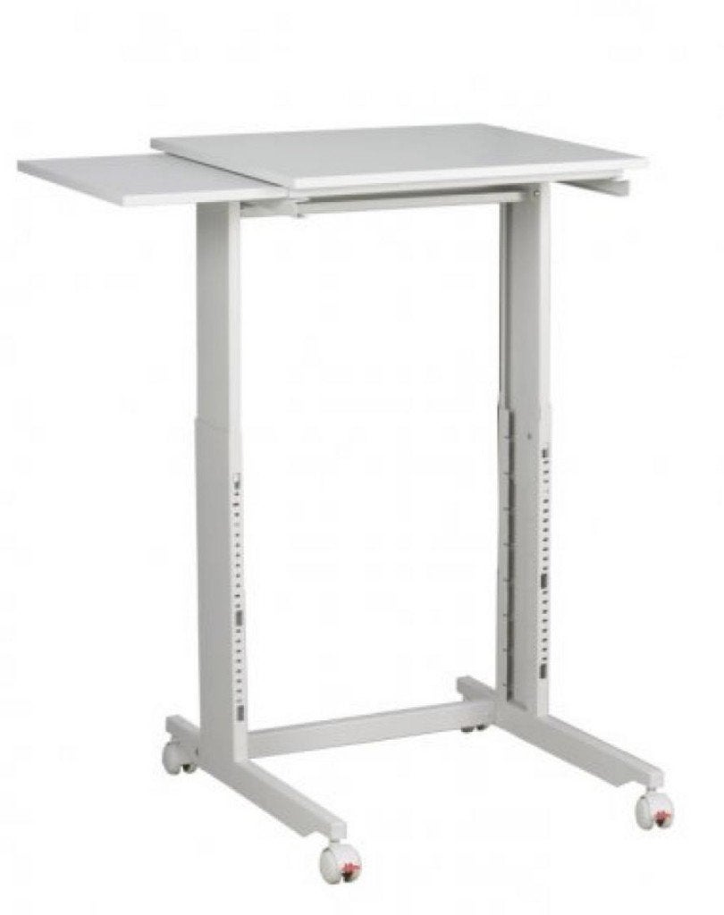 Twinco 6651 verstelbare tafel, Ophalen, Metaal of Aluminium, 55 tot 75 cm, Zo goed als nieuw