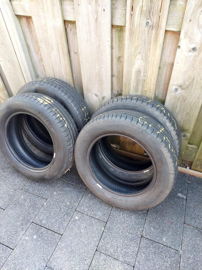 TE KOOP: Z.G.A.N. banden maat 165/65-14 tegen mooie prijs!, Auto-onderdelen, Banden en Velgen, Ophalen, 14 inch, Gebruikt, Band(en)