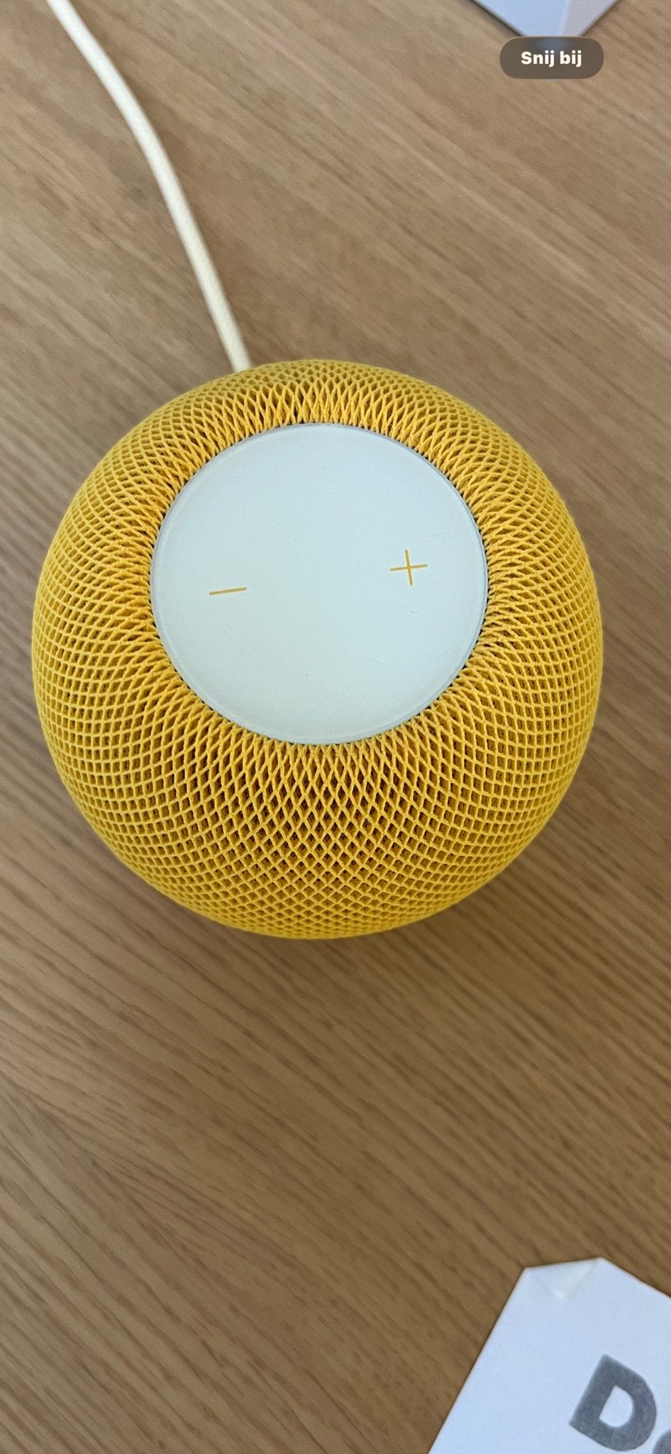 Apple HomePod Mini Geel - Slimme Speaker