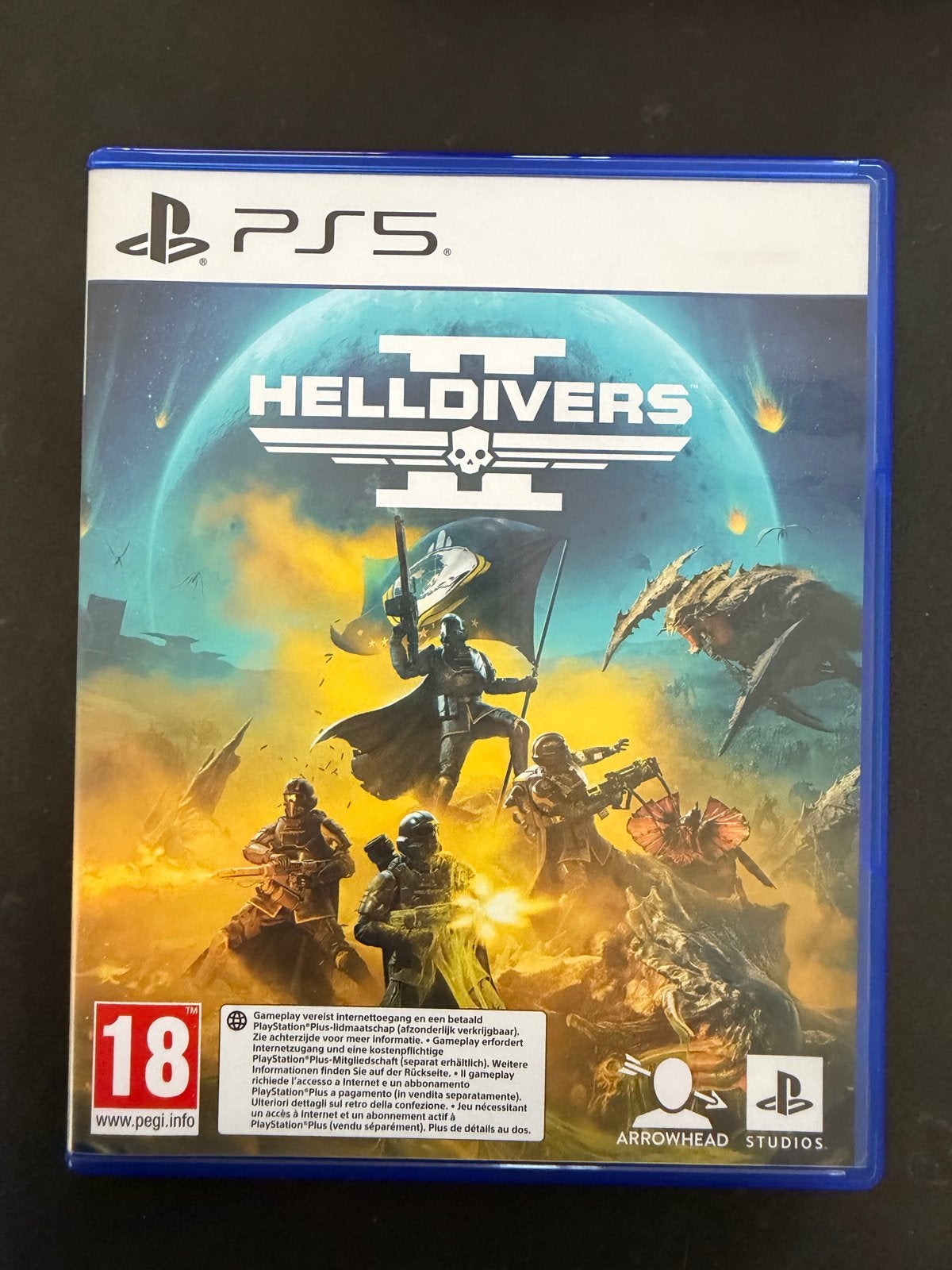 Helldivers II PS5 - Nieuwstaat, Spelcomputers en Games, Ophalen, Online, Vanaf 18 jaar, Shooter