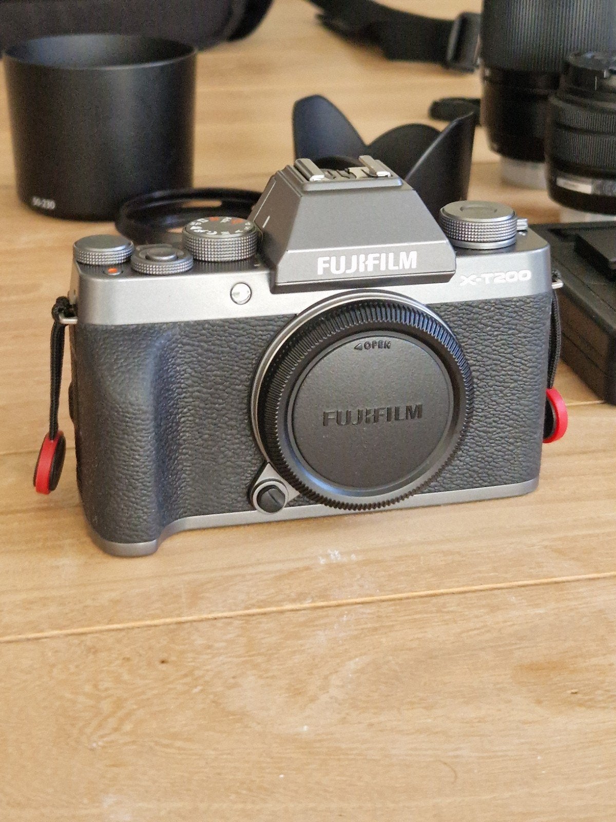 Fujifilm X-T200, Audio, Tv en Foto, Fotocamera's Digitaal, Ophalen, Geheugenkaart, Zo goed als nieuw, Fujifilm