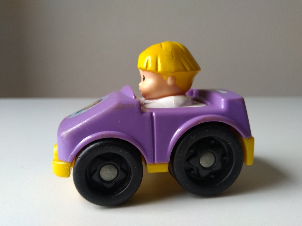 Fisher Price auto Little People, Kinderen en Baby's, Speelgoed | Fisher-Price, Ophalen of Verzenden, Zo goed als nieuw, Auto of Voertuig