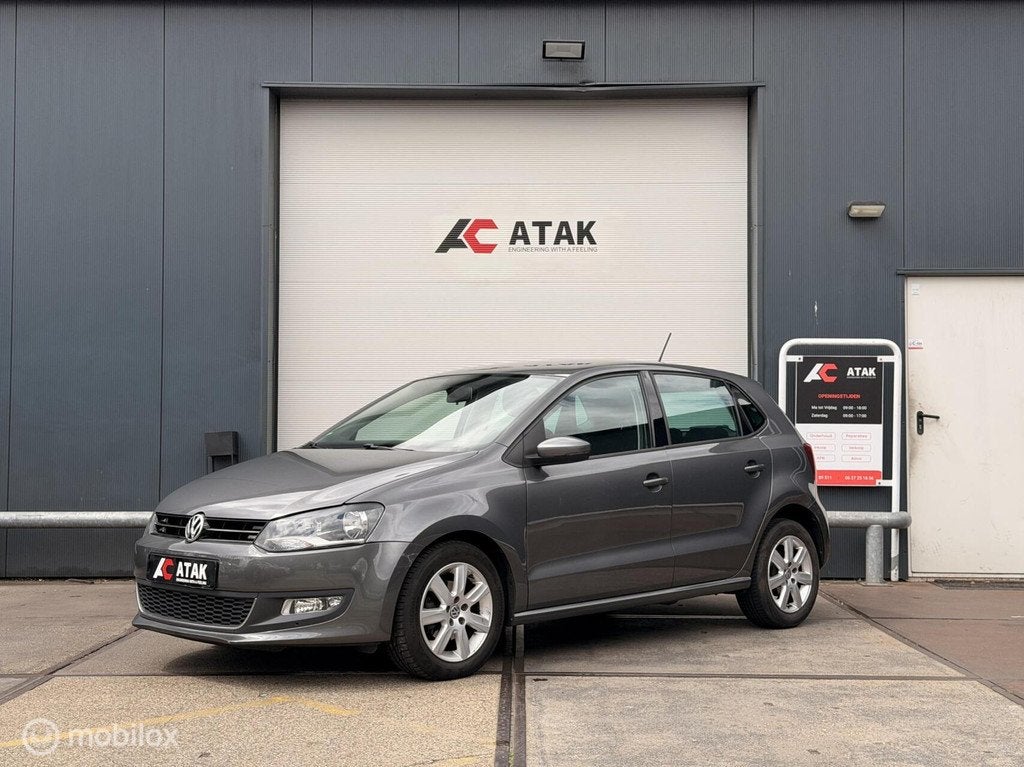Volkswagen Polo 1.2 TSI Highline, Euro 5, Stof, Zwart, Origineel Nederlands