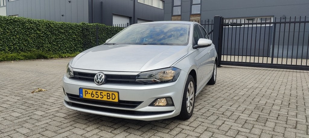 Volkswagen Polo 1.0 TGI Comfortline (bj 2019), Auto's, Voorwielaandrijving, Stof, Gebruikt, CNG (Aardgas)