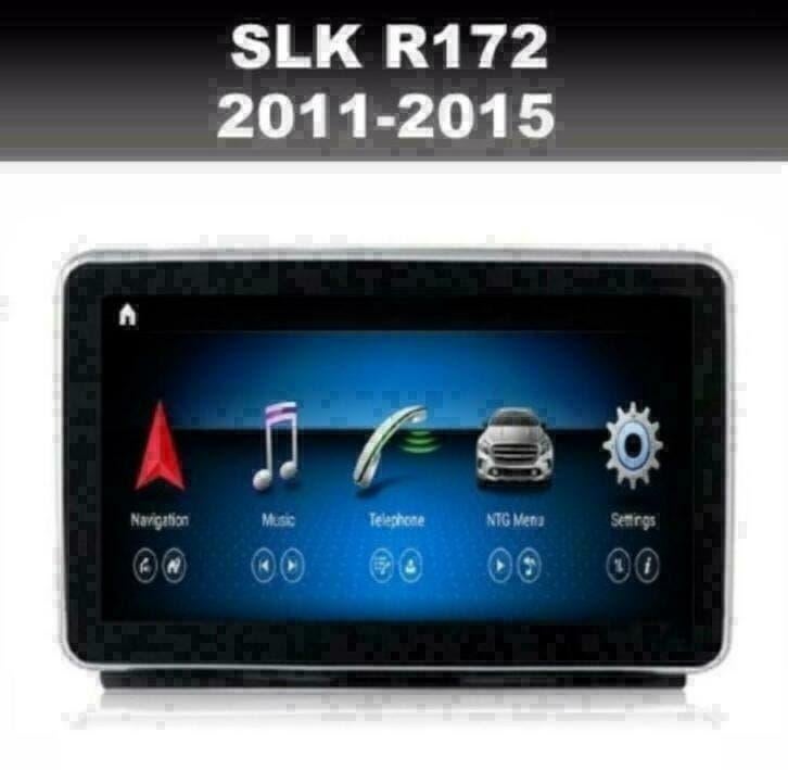 Mercedes SLK R172 navigatie android 9 wifi dab+ carplay 9'', Ophalen of Verzenden, Nieuw