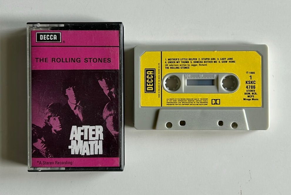 Cassette Rolling Stones Aftermath, Ophalen of Verzenden, Gebruikt, Rock en Metal, 1 bandje