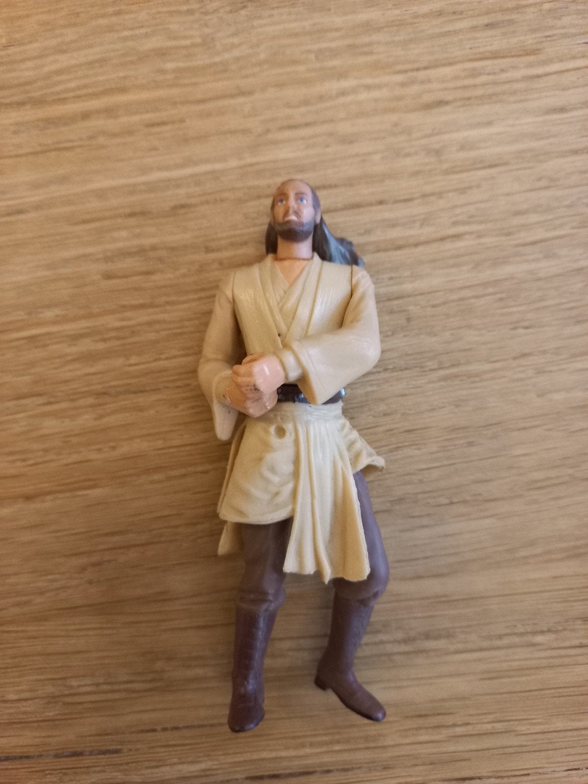 Qui-Gon Jinn actiefiguur, Ophalen of Verzenden, Zo goed als nieuw, Actiefiguurtje