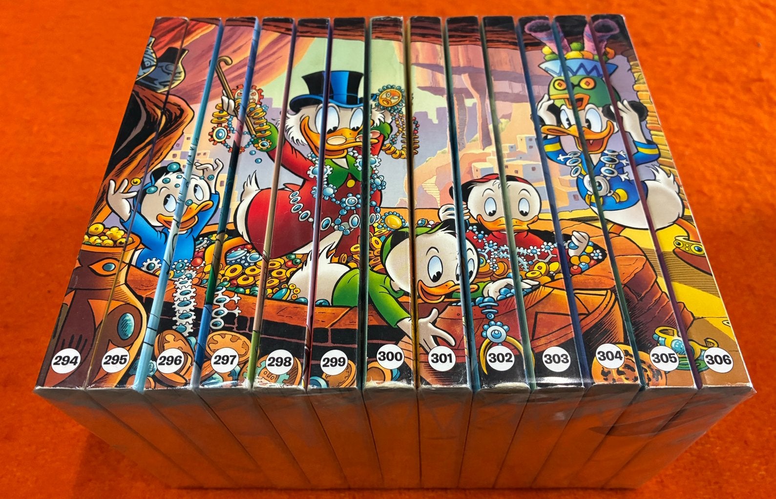 Donald Duck pocket serie 294-306, Boeken, Complete serie of reeks, Ophalen of Verzenden, Zo goed als nieuw, Europa