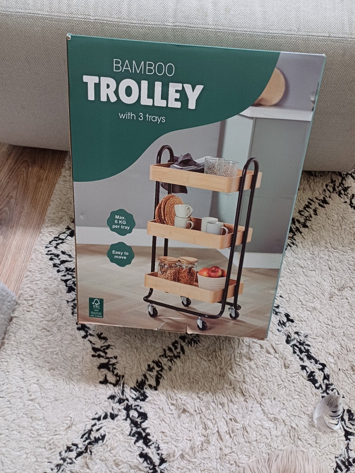 Nog nieuwe trolley industrieel, Ophalen, Nieuw